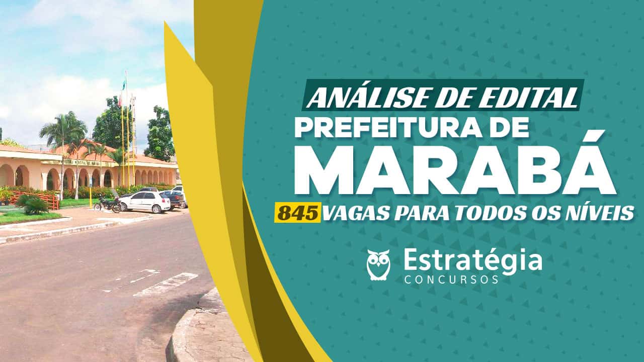 Concurso Da Prefeitura De Marab Pa Saiu O Edital Mais De Vagas