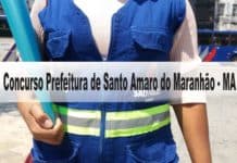 Concurso Prefeitura de Santo Amaro do Maranhão - MA